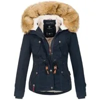 Navahoo Winterjacke Pearl mit warmem Teddyfell