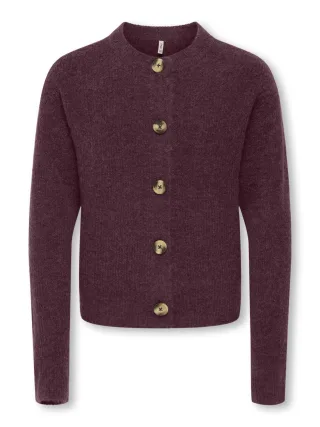 KIDS ONLY - KOGCAMILLA O-NECK L/S CARDIGAN KNT Winetasting - Gr. - 164