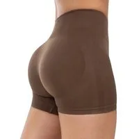 Smilodox Shorts Cetrina Pro, Seamless High Waist Hotpants, figurbetont & elastisch Kurze Radlerhose, Nahtlos, Komfort Booty Konturen, Gym Training Alltag