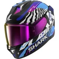 Shark Motorradhelm Skwal i3 Speed Fancy Helm, antifog beschichtet,vorbereitet für Kommunikationssystem,geeignet