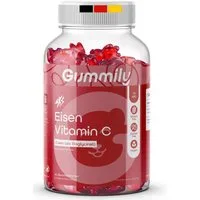Gummily® Vitamin C Eisen Gummibärchen, 60 St., 180 g, Eisen (als Bisglycinat) mit Vitamin C - Eisentabletten alt,- 2Monat