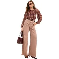 Friends Like These Langarmbluse Friends Like These Bluse aus transparentem Chiffon (1-tlg)