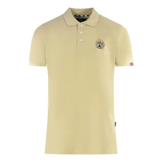 Aquascutum London Wappen Beige Poloshirt
