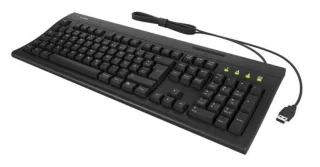 KeySonic KSK-8041U-CR Full-Size mechanischeTastatur mit Smart Cardreader | 61082 | USB - schwarz