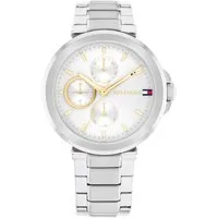 Tommy Hilfiger Multifunktionsuhr LORI 1782753, Quarzuhr, Armbanduhr, Damenuhr, Edelstahlarmband, Edelstahlarmband