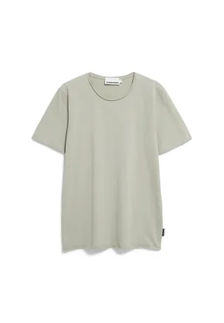 Armedangels - JAAMES BRUSHED T-SHIRT seagreen - Gr. - L