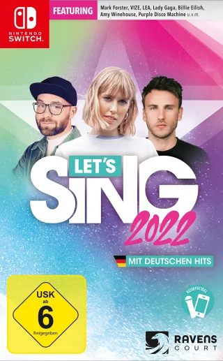 Let's Sing 2022 mit deutschen Hits [für Nintendo Switch]