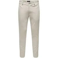 ONLY & SONS Chinohose Herren Stoffhose ONSMARK Slim Fit Freizeithose mit Stretch