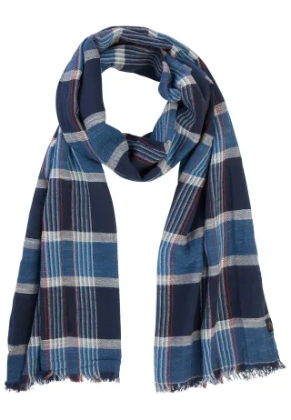 camel active - Schal aus Organic Cotton dark navy - Gr. - OS