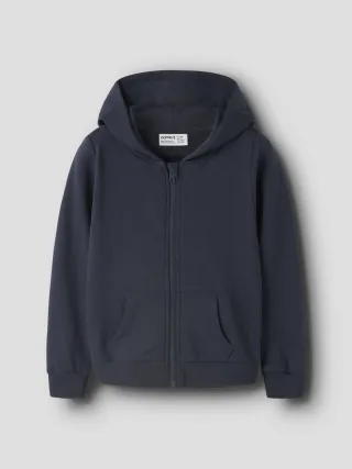 NAME IT - NKMNESWEAT CARD W HOOD BRU NOOS Dark Sapphire - Gr. - 110