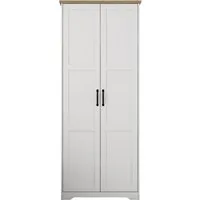 OTTO home Kleiderschrank Emmilia Schrank Schlafzimmerschrank im Landhaus Design Landhaus Schrank mit 2 Türen in Breite 82,7cm, Höhe 2m