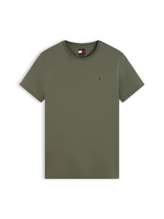 Tommy Hilfiger - Slim Fit T-Shirt grün - Gr. - XL