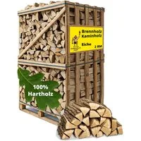 Neandertaler Feuer Kaminholz Brennholz Hartholz Raummeter Box Palette Holz RM Feuerholz Räucherholz, 1000 kg