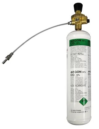 ELMAG STAHL-SET-Einweg-Mischgas-1lt.-SG2-0,8mm/5kg - 00271