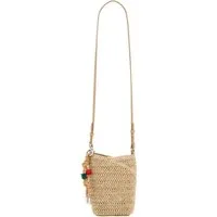 Desigual Umhängetasche Half Logo Raffia Bag