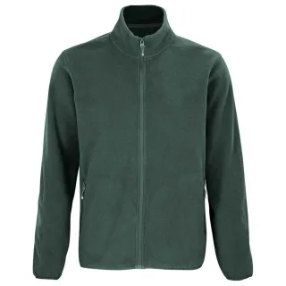 SOLS Mens Factor Recycled Fleece Jacke (Waldgrün)