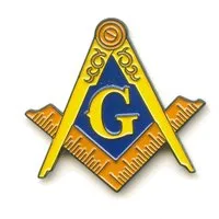 hegibaer Pins Masonic G Mason Freimaurer Luxus 3D Pin Anstecker 0512 A (1-tlg), exklusiv und edel