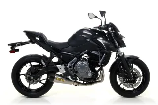 Sport Auspuff Komplettanlage Arrow X-KONE Kawasaki Z 650 Bj.2017-2020 EURO4 +Kat +ABE