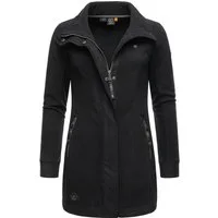 Ragwear Parka Letrice Fleece Sportliche Zip-Fleecejacke mit hohem Kragen