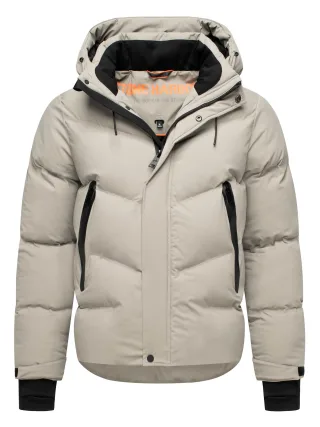 Stone Harbour Herren Winterjacke Livianoo mit abnehmbarer Kapuze & Fleece-Taschen