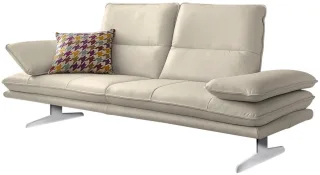 W.SCHILLIG 2-Sitzer "broadway, Designsofa mit tollem Sitzkomfort" Sitztiefenverstellung, Kopfteil- & Seitenteilverstellung, Breite 216cm