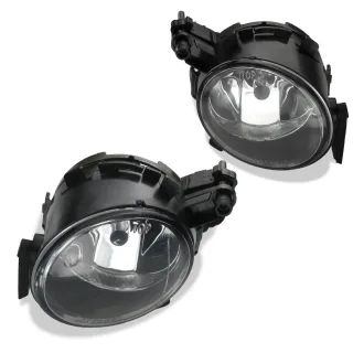 2x Nebelscheinwerfer Klarglas Chrom Birnen HB4 für Seat Leon 1P Ibiza 6J Altea