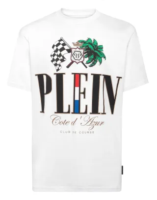 T-Shirt Round Neck Ss Cote D Azur Plam