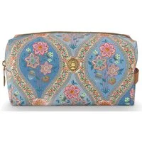 PiP Studio Kosmetiktasche Coco Ornamento Blue Kosmetiktasche medium 21,5x10x10,5cm