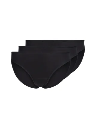 SKINY - Skiny Damen Rio Slip 3er Pack SKINY ADVANTAGE Cotton Stretch black - Gr. - 42