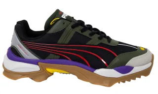 Puma nitfox offroad schwarze niedrige schnüren mens trainer 371498 02