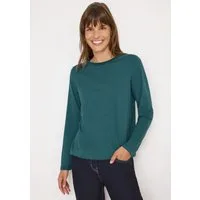 CECIL Langarmshirt im soften Baumwoll-Mix