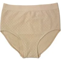 Dekker Taillenslip Damen Hüftslip Seamless 3er Pack ohne Nähte super elastisch (Packung, 3er - Pack) Satinpünktcken