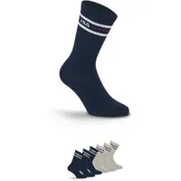 Fila Socken UNISEX LIFESTYLE PLAIN SOCKS (6-Paar) mit eingestricktem Logo