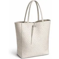 COLLEZIONE ALESSANDRO Schultertasche Flecht, aus Rindsleder, Made in Italy