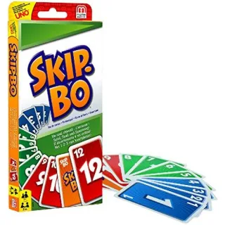 Mattel 52370-0 - Skip-Bo Kartenspiel