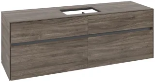 Villeroy & Boch Waschtischunterschrank Collaro C12000 1600x548x500mm Stone Oak C12000RK