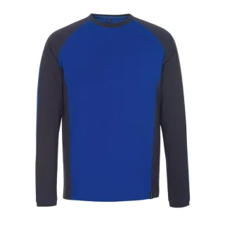 MASCOT Bielefeld Langarmshirt Kornblau / Schwarzblau 3XL - 50568-959-11010-3XL