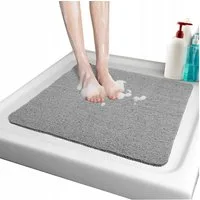 FELIXLEO Duschmatte Duschmatte rutschfest 80x80 cm Badewannenmatte Badematte Höhe 10 mm, Höhe 10 mm, Menge: 1