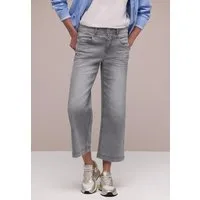 STREET ONE Loose-fit-Jeans im elastischen Materialmix