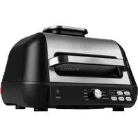 Foodi MAX PRO Grill & Heißluftfritteuse AG651EU, Elektrogrill schwarz/grau, 2.460 Watt