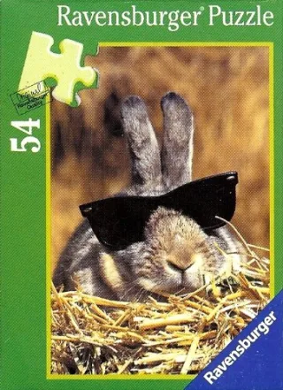 Lustige Tiere - Minipuzzles 54 Teile