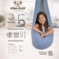 Alles Knüt Tuchschaukel Alles Knüt Therapieschaukel – Indoor Schaukel Kinder inkl. Befestigung