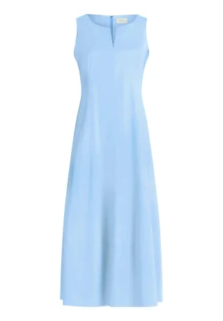 Robe Légère - Kleid ungefüttert, lang Blue Dahlia - Gr. - 44