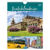 Trötsch Verlag Wandkalender TRÖTSCH - Wochenkalender zum Hängen Deutschlandreise 2027