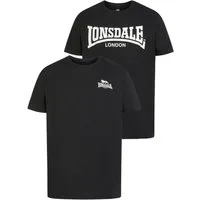 Lonsdale T-Shirt PIDDINGHOE (Packung, 2-tlg., 2er-Pack)