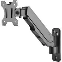 Universal Single Monitorhalter mit Gasdruckfeder, Monitorhalterung schwarz