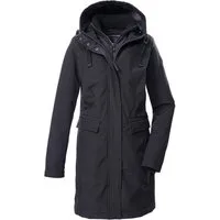 G.I.G.A. DX by killtec Softshellparka GW 79 WMN SFTSHLL PRK Damen Softshellparka: wasserabweisend, 2-Wege-Reißverschluss