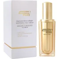 Softto Plus Hautcreme Diamond Shine & Bright Whitening Face Cream - Aufhellung & Pflege