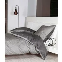 Janine Bettwäsche J. D., Mako-Satin, 2 teilig, Bettwäsche aus Baumwolle, mit Rauten-Design