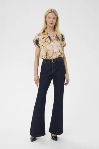 Langarm-Bluse CUandora Langarm-Bluse Relaxed fit